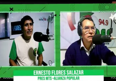 #GrupoFides | #ANF El delegado departamental del MTS en #SantaCruz, Ernesto Flores, afirmó que…