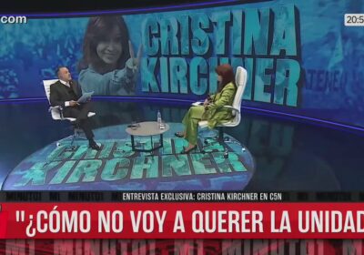 🇦🇷 | LO ÚLTIMO: Cristina Kirchner confirma que será candidata en la tercera sección…