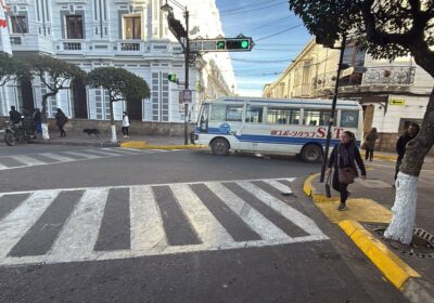 #Ahora | En varios puntos de la ciudad de #Sucre se instalaron puntos de…