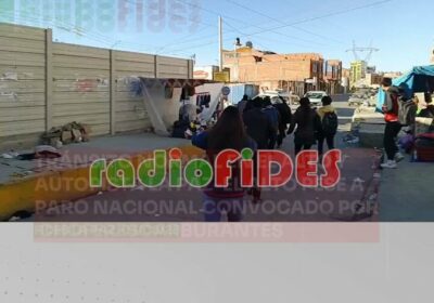 #GrupoFides | #ANF Tras el anunciado por la confederación de choferes de Bolivia, se…