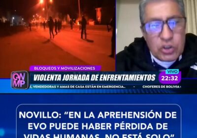 Denunciamos ante la comunidad internacional, la Defensoría del Pueblo, la CIDH, la ONU, que…