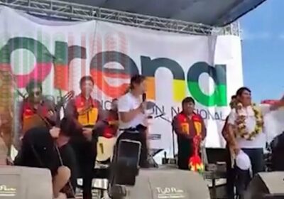 #GrupoFides | #ANF El líder del Movimiento de Renovación Nacional (MORENA), Damián Condori, afirmó…