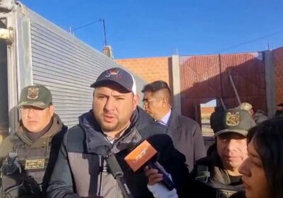 #GrupoFides | #ANF El ministro de Gobierno, Roberto Ríos, informó sobre un caso de…
