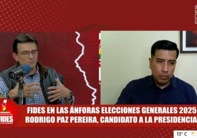 ️ #FidesEnLasÁnforas | #Elecciones2025 «No pediré créditos como lo hace el actual gobierno, pediré…
