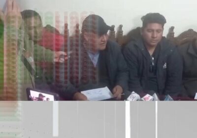 #GrupoFides | #ANF Campesinos de Chuquisaca, encabezados por su ejecutivo Julián Romero, se declararon…