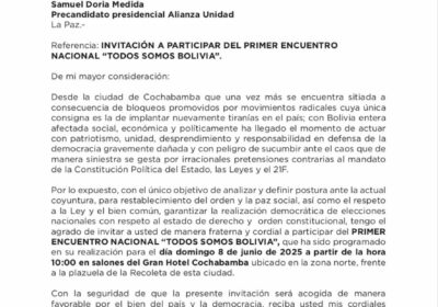 Manfred Reyes Villa llama a reunión de candidatos para este domingo . El objetivo…