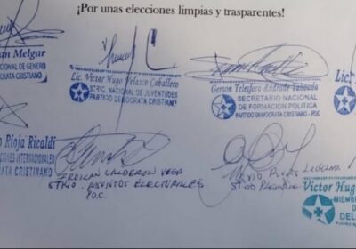 En duda la decisión del PDC de bajarse de la carrera electoral toda vez…
