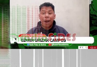 #GrupoFides | #ANF El comandante departamental de la Policía de Chuquisaca, Juan Román Peña,…