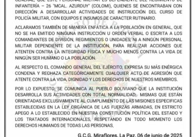 #ultimo Liberan soldados detenidos pero no 7 instructores que iban de Colomi a La…