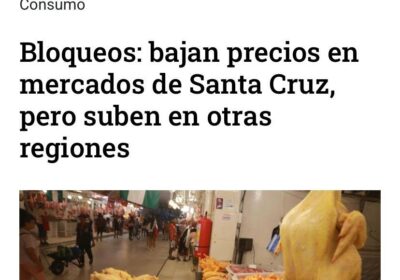 Los bloqueos que “le debemos” a Evo Morales y la falta de combustibles que…