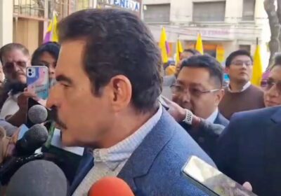 El candidato Manfred Reyes Villa aboga por la aprobación de créditos, para garantizar elecciones…