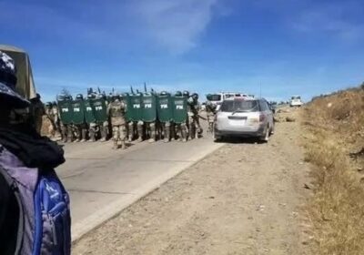 Militares llegan a LLALLAGUA en apoyo a la policía. No hay orden de portar…