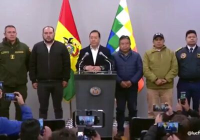 #Último | El mensaje del presidente Luis Arce tras la muerte de tres policías…