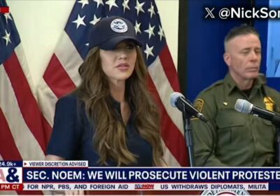 🇺🇸‼️ | URGENTE — El senador demócrata de California, Alex Padilla, irrumpió en la…