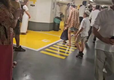 🇮🇱🇮🇷‼️ | Mientras los misiles de Irán vuelan sobre ciudades israelíes, los civiles cantan,…