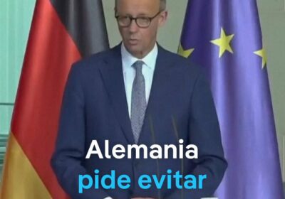 Gobierno alemán reafirma derecho de Israel a defenderse Tras el ataque de Israel a…