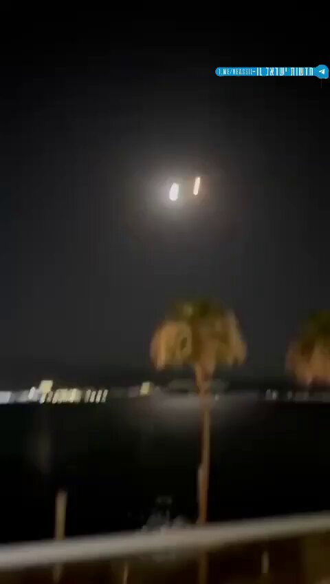 🇮🇱🇮🇷 | LO ÚLTIMO: El momento de una intercepción en Eilat hace un ...