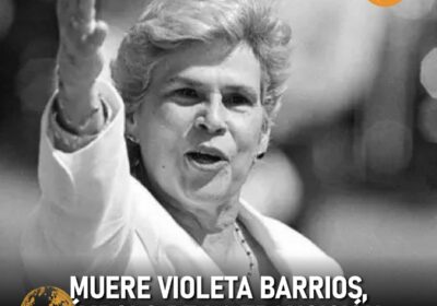 🇳🇮 | Fallece a los 95 años Violeta Barrios de Chamorro, expresidenta de Nicaragua…