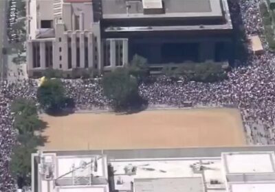 🇺🇸 | LO ÚLTIMO: Protesta en Los Ángeles, California, contra la política migratoria de…
