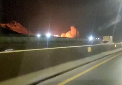 🇮🇷🇮🇱‼️ | URGENTE — El cuartel militar Imam Hassan en Kermanshah arde tras una…