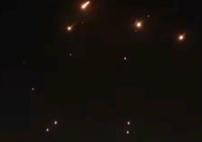 🇮🇱🇮🇷‼️ | URGENTE — Misiles iraníes cruzan los cielos de Israel en estos momentos