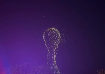 🇺🇸 | Miami Beach fue escenario de un impresionante show de drones en homenaje…