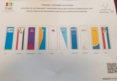 #Último | Así quedó definida la papeleta para las elecciones generales, tras el sorteo…