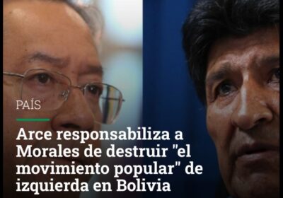 Presidente, usted nos acusa de destruir el movimiento popular. Pero fue usted, quien destruyó…