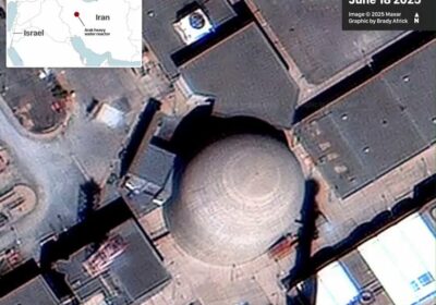 🇮🇱🇮🇷 | Imágenes muestran las consecuencias del ataque israelí al reactor de agua pesada…