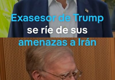 Exasesor de Trump: «No creo que él sepa qué hacer» John Bolton, exasesor de…