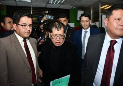 El ex juez Yvan Córdoba queda aprehendido luego de su declaración ante la fiscalía