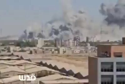 🇮🇱🇮🇷 | Las imágenes capturan ataques aéreos que afectan el suroeste de Irán
