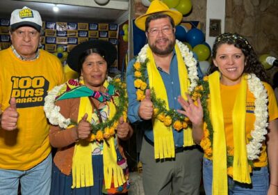 Inauguramos otra Casa de la Unidad en Cochabamba. Gracias a Toribia Lero, Andrea Barrientos,…