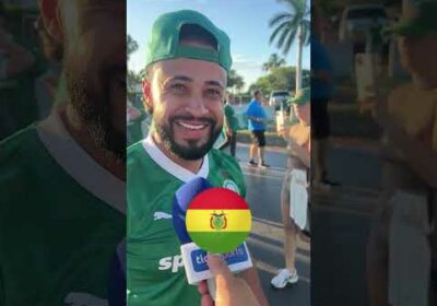 ¿Los hinchas de Palmeiras conocen el escudo de Bolívar? Mira 👀👆
