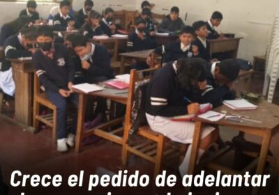 Los padres de familia sugieren que el receso comience este lunes 30 de junio,…