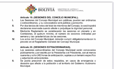 ¿Puede la Presidenta del Concejo convocar a una sesión cuando le da la gana?…