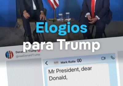 Líder de la OTAN elogia a presidente de Estados Unidos Donald Trump El secretario…