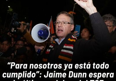 Jaime Dunn se pronunció en Correo del Sur Radio ante las versiones que circulan…