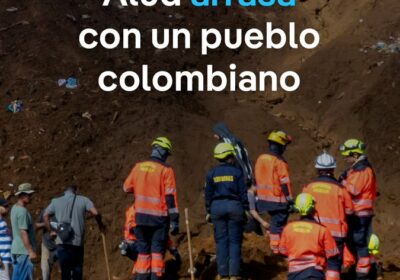 Al menos 10 muertos en #Colombia por un deslizamiento de tierra cerca de Medellín…