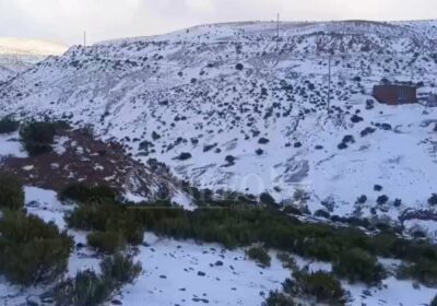 Así se ve la comunidad Guadalupe en Sud Lípez, Potosí, donde las temperaturas están…