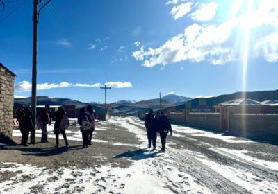 En la comunidad de Quetena Chico, provincia Sud Lípez de Potosí, frontera Bolivia-Chile-Argentna, cayó…