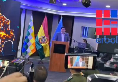El viceministro de Defensa Social, Jaime Mamani, presentó los resultados de la lucha contra…