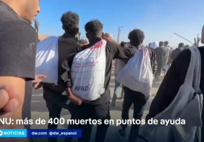 Más de 400 personas han muerto en Gaza al intentar conseguir alimentos bajo sistema…