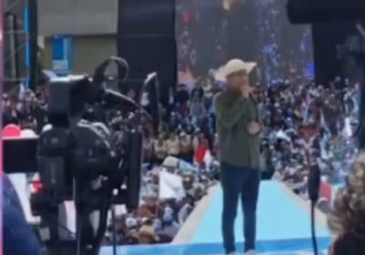 Mira el momento en el que explota la ofrenda a la Pachamama durante el…