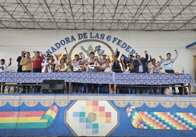 Con la fuerza de nuestras organizaciones y el compromiso inquebrantable de defender la Patria…