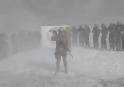 Así resguardan militares del Ejército de Bolivia la frontera con Chile, en medio del…