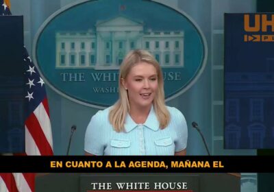 🇺🇸 | La portavoz de la Casa Blanca adelantó que el Presidente Trump visitará…