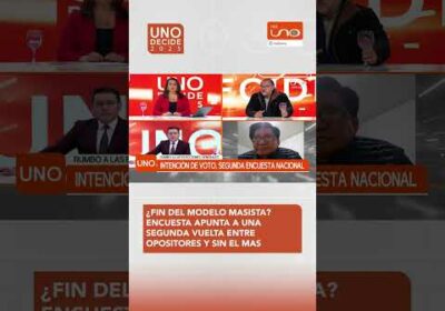 ¿SEGUNDA VUELTA ENTRE OPOSITORES Y SIN EL MAS?