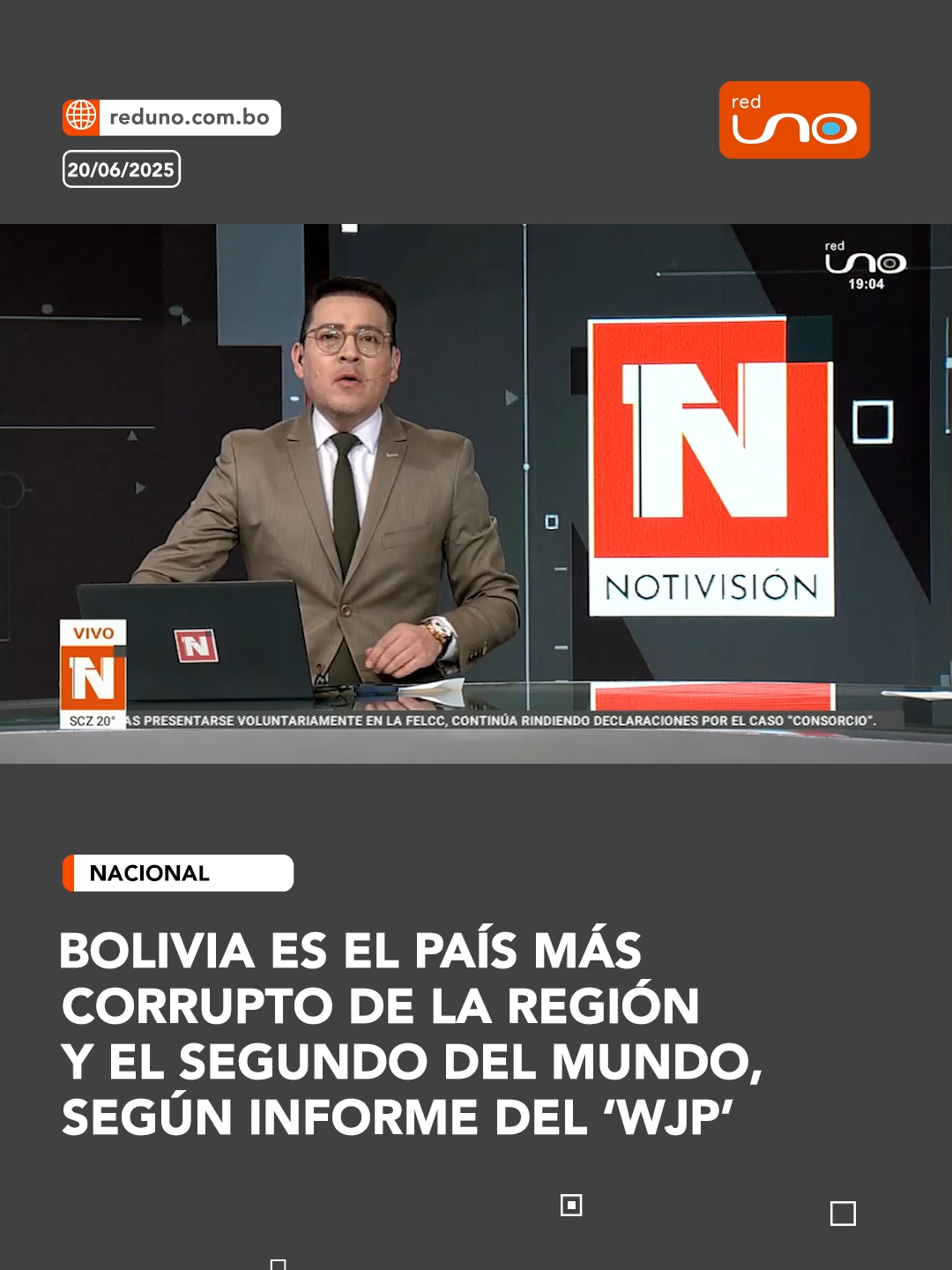 l Según un informe del World Justice Project (WJP), Bolivia es el país ...