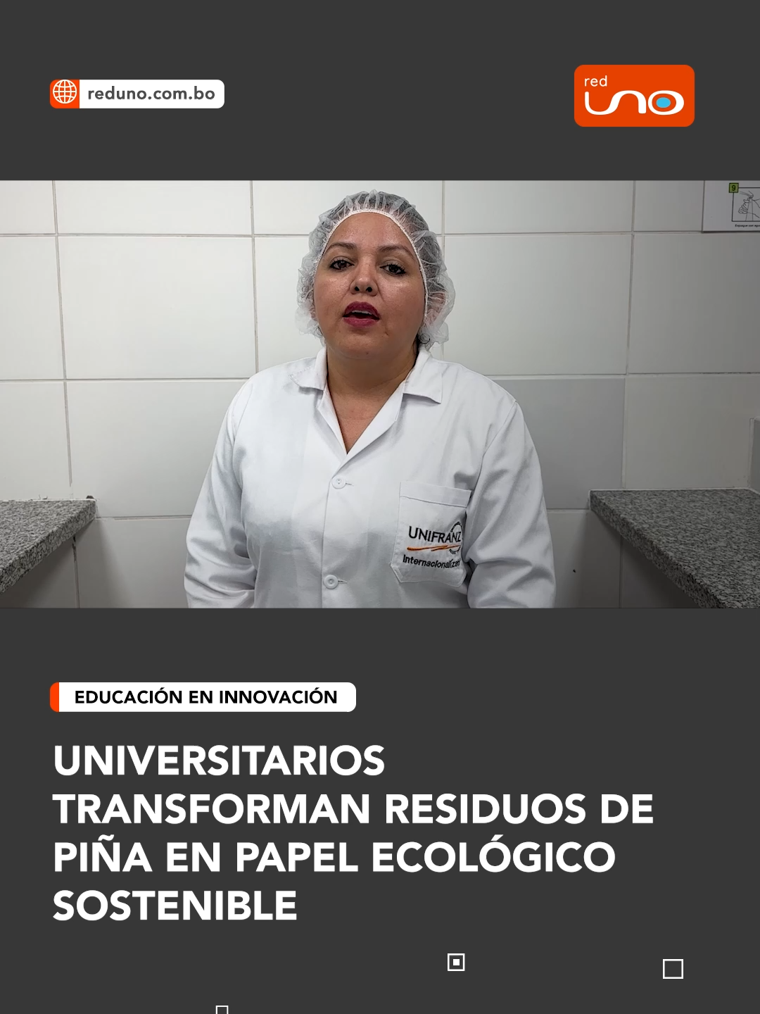 ¡Ciencia con impacto real! Estudiantes de Unifranz crearon un papel ...